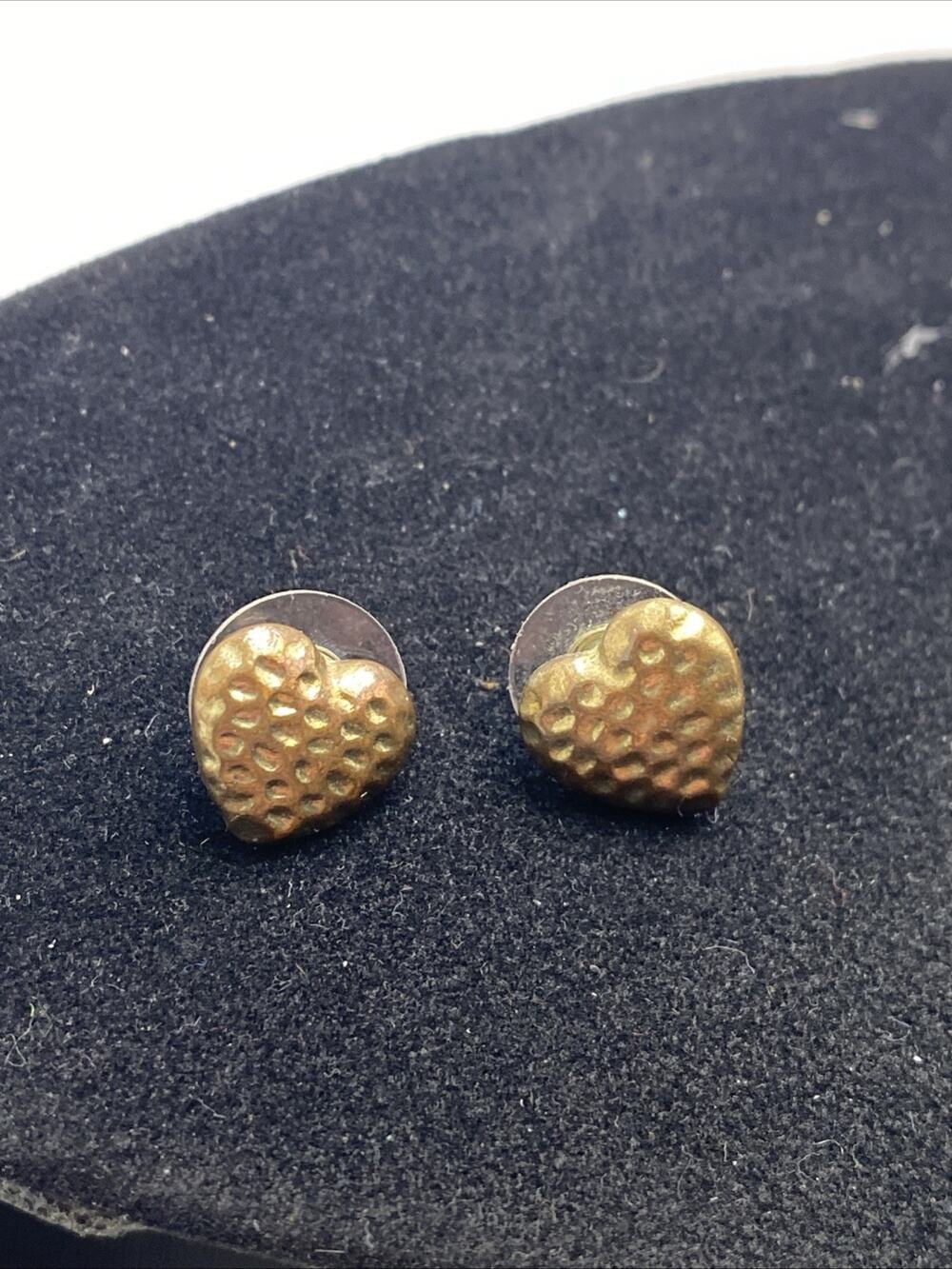 Womens Vintage Heart Earrings